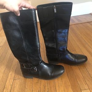 Big Girls Nine West Black Boots